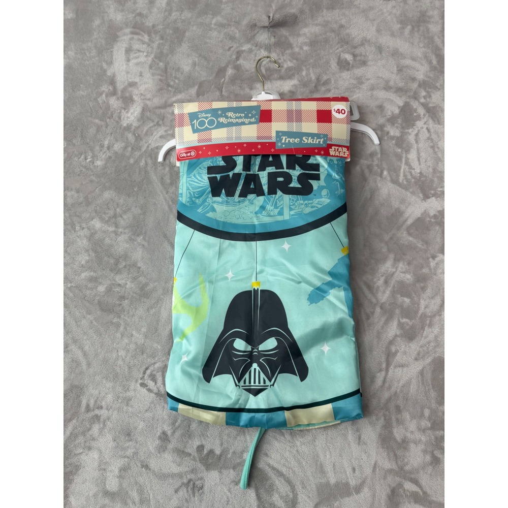 Disney 100 Retro Reimagined Star Wars Tree Skirt Darth Vader Target Exclusive